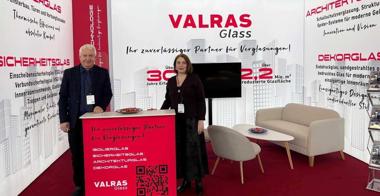 Inovație, parteneriate și oportunități: VALRAS Glass la Fensterbau Frontale 2026
